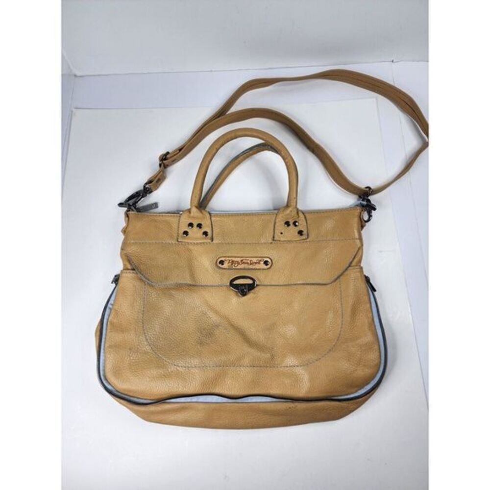 Cascina - Made to Order - Pebble Grain Hobo Shoulder Bag Purse Brown Large